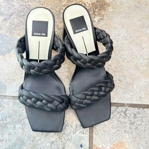 Dolce Vita Paily Braided Block Heels Size 6.5